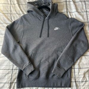 Nike Gray Men's Hoodie- S